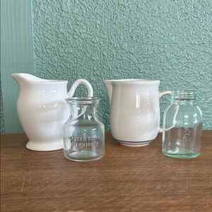 Vintage creamer lot
